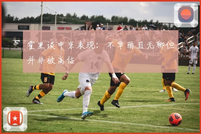 霍里谈申京表现：不华丽且无聊但并非被高估